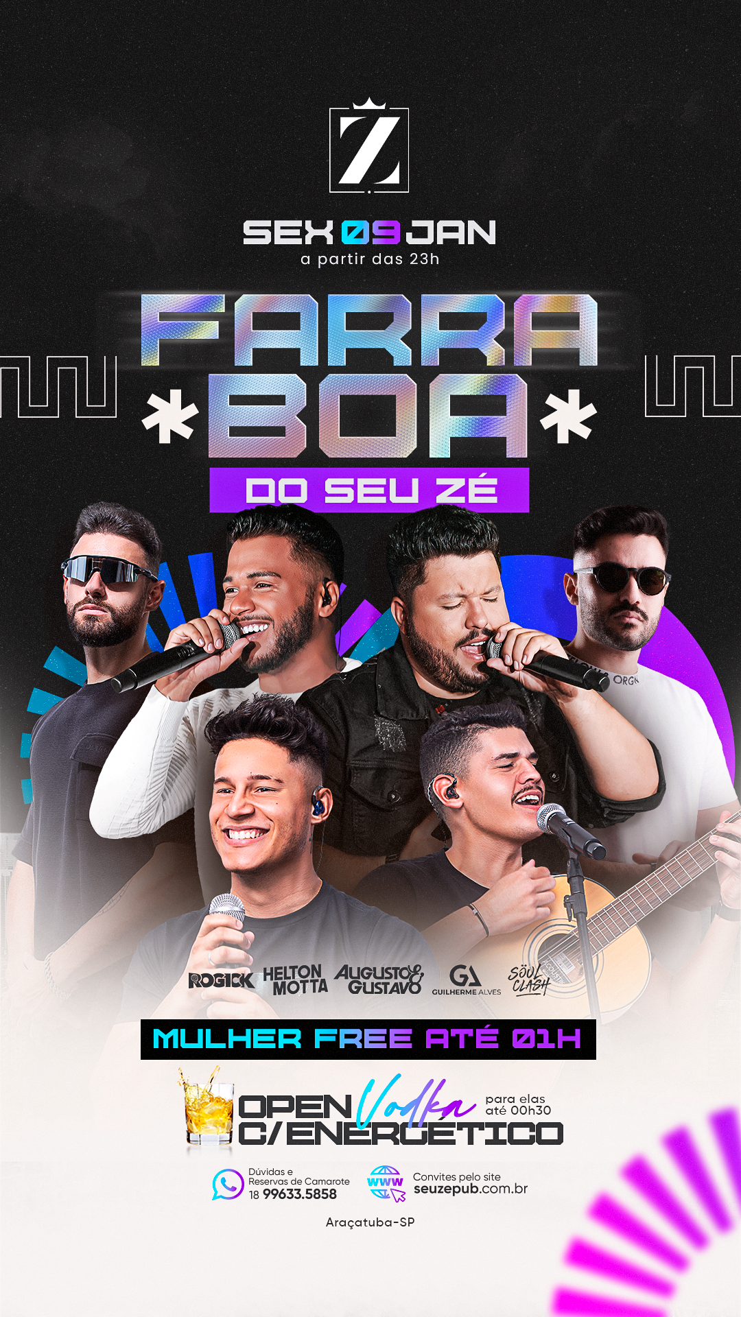 FARRA BOA DO SEU ZÉ - 09/01 SEXTA