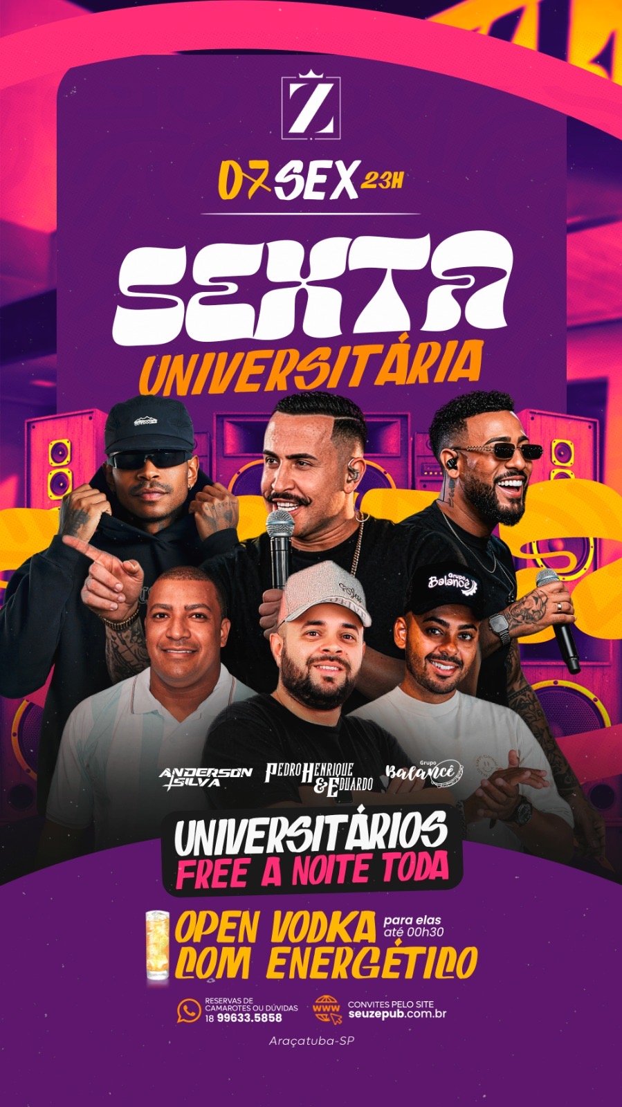 SEXTA UNIVERSITÁRIA 