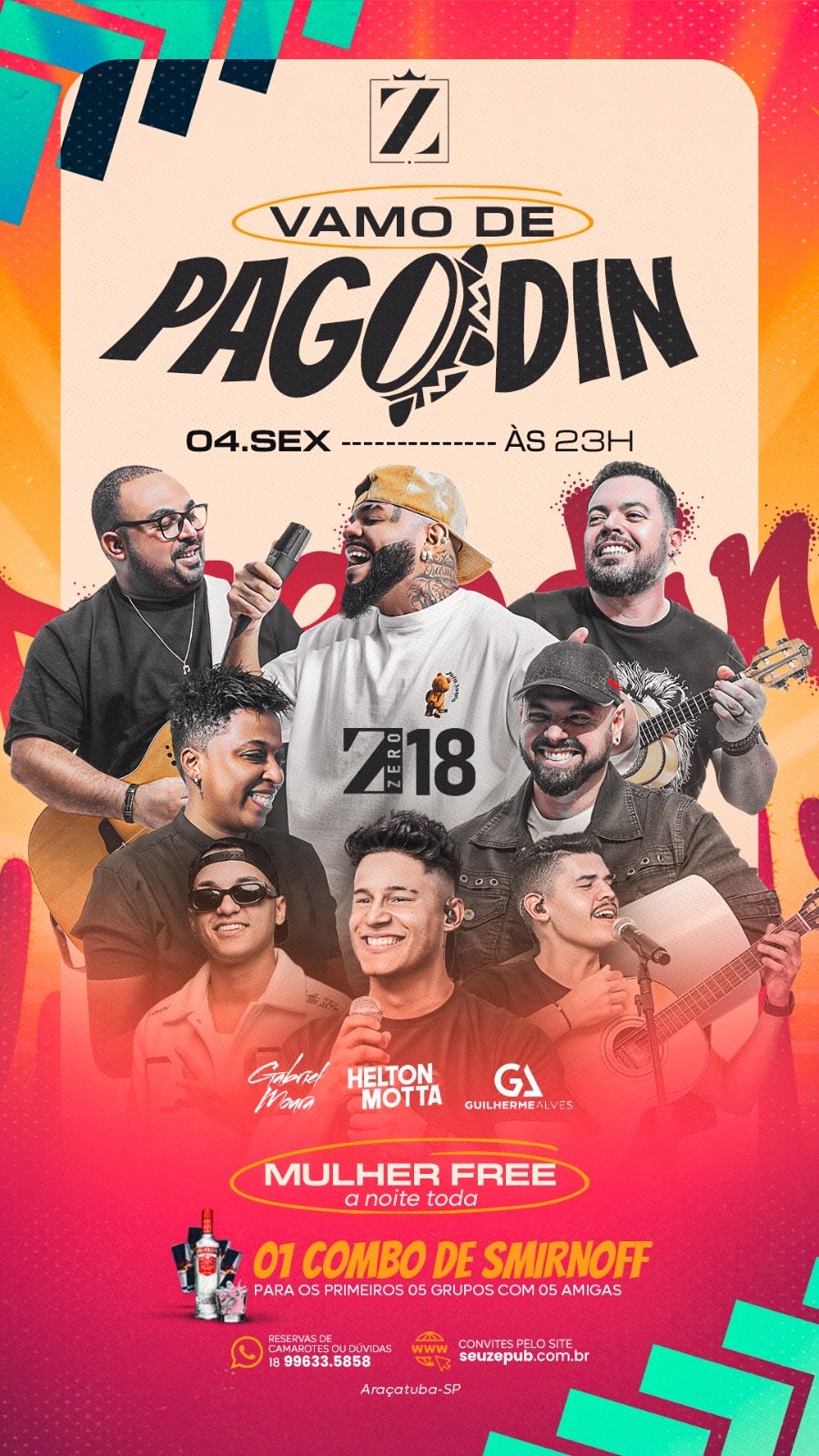 VAMO DE PAGODIN NO SEU ZÉ